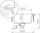 SCHOCK K�chensp�le Kaia N-100-FB Cristadur� Nano-Granitsp�le fl�chenb�ndig mit Drehexcenter