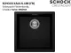 SCHOCK K�chensp�le Kaia N-100-FB Cristadur� Nano-Granitsp�le fl�chenb�ndig mit Drehexcenter