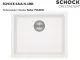 SCHOCK K�chensp�le Kaia N-100L Cristadur� Nano-Granitsp�le / Einbausp�le mit Drehexcenter