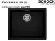 SCHOCK K�chensp�le Kaia N-100L-U Cristadur� Nano-Granitsp�le / Unterbausp�le mit Drehexcenter