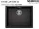 SCHOCK K�chensp�le Kaia N-100L-U Cristadur� Nano-Granitsp�le / Unterbausp�le mit Drehexcenter