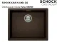 SCHOCK K�chensp�le Kaia N-100L-U Cristadur� Nano-Granitsp�le / Unterbausp�le mit Drehexcenter