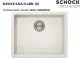 SCHOCK K�chensp�le Kaia N-100L-U Cristadur� Nano-Granitsp�le / Unterbausp�le mit Drehexcenter