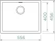SCHOCK K�chensp�le Kaia N-100L-FB Cristadur� Nano-Granitsp�le fl�chenb�ndig mit Drehexcenter