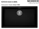 SCHOCK K�chensp�le Kaia N-100XL Cristadur� Nano-Granitsp�le / Einbausp�le mit Drehexcenter