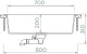 SCHOCK K�chensp�le Kaia N-100XL Cristadur� Nano-Granitsp�le / Einbausp�le mit Drehexcenter