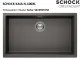 SCHOCK K�chensp�le Kaia N-100XL Cristadur� Nano-Granitsp�le / Einbausp�le mit Drehexcenter