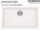 SCHOCK K�chensp�le Kaia N-100XL Cristadur� Nano-Granitsp�le / Einbausp�le mit Drehexcenter