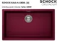 SCHOCK K�chensp�le Kaia N-100XL-U Cristadur� Nano-Granitsp�le / Unterbausp�le mit Drehexcenter