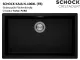 SCHOCK K�chensp�le Kaia N-100XL-FB Cristadur� Nano-Granitsp�le fl�chenb�ndig mit Drehexcenter