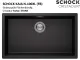 SCHOCK K�chensp�le Kaia N-100XL-FB Cristadur� Nano-Granitsp�le fl�chenb�ndig mit Drehexcenter