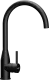 SCHOCK K�chenarmatur Kavus Schwarz matt Einhebelmischer Oberfl�che: Cristadur� Farbe Puro mit Festauslauf 360� schwenkbarer Auslauf