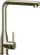 SCHOCK K�chenarmatur Keto White Gold Einhebelmischer Oberfl�che: Goldfarben mit Festauslauf 360� schwenkbarer Auslauf