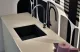 SCHOCK K�chenarmatur Talia Gunmetal Einhebelmischer / Sp�ltischarmatur Oberfl�che: Schwarz matt mit Zugauslauf mit verdeckter Auszugsbrause