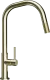 SCHOCK K�chenarmatur Talinos White Gold Einhebelmischer / Sp�ltischarmatur Oberfl�che: Goldfarben mit Zugauslauf mit verdeckter Auszugsbrause