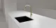 SCHOCK K�chenarmatur Talinos White Gold Einhebelmischer / Sp�ltischarmatur Oberfl�che: Goldfarben mit Zugauslauf mit verdeckter Auszugsbrause