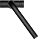 SCHOCK K�chenarmatur Vitus Schwarz mit Zugauslauf 3-Wege Trinkwasserfilter Armatur Oberfl�che: Cristadur� Farbe Puro 180� schwenkbarer Auslauf