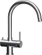 SCHOCK K�chenarmatur Ares EDM mit Festauslauf 3-Wege Trinkwasserfilter Armatur Edelstahl 360� schwenkbarer Auslauf