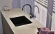 SCHOCK K�chenarmatur Ares Schwarz mit Festauslauf 3-Wege Trinkwasserfilter Armatur Oberfl�che: Cristadur� Farbe Puro 360� schwenkbarer Auslauf