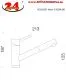 SCHOCK K�chenarmatur Altos-S Schwarz Einhebelmischer Oberfl�che: Cristadur� Farbe Puro mit Festauslauf 360� schwenkbarer Auslauf