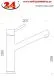 SCHOCK K�chenarmatur Altos Schwarz Einhebelmischer Oberfl�che: Cristadur� Farbe Puro mit Festauslauf 360� schwenkbarer Auslauf