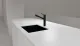 SCHOCK K�chenarmatur Altos Schwarz Einhebelmischer Oberfl�che: Cristadur� Farbe Puro mit Festauslauf 360� schwenkbarer Auslauf