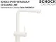 SCHOCK K�chenarmatur Epos Cristadur� Classic Line Einhebelmischer Festauslauf 360� schwenkbarer Auslauf
