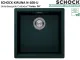 SCHOCK K�chensp�le Kiruna N-100-U Cristadur� Nano-Granitsp�le / Unterbausp�le Green Line mit Drehexcenter