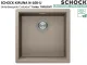 SCHOCK K�chensp�le Kiruna N-100-U Cristadur� Nano-Granitsp�le / Unterbausp�le Green Line mit Drehexcenter
