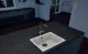 SCHOCK K�chensp�le Kiruna N-100L Cristadur� Nano-Granitsp�le Green Line mit Drehexcenter