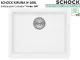 SCHOCK K�chensp�le Kiruna N-100L Cristadur� Nano-Granitsp�le Green Line mit Drehexcenter