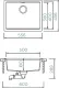 SCHOCK K�chensp�le Kiruna N-100L Cristadur� Nano-Granitsp�le Green Line mit Drehexcenter