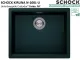 SCHOCK K�chensp�le Kiruna N-100L-U Cristadur� Nano-Granitsp�le / Unterbausp�le Green Line mit Drehexcenter