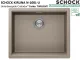 SCHOCK K�chensp�le Kiruna N-100L-U Cristadur� Nano-Granitsp�le / Unterbausp�le Green Line mit Drehexcenter