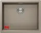 SCHOCK K�chensp�le Kiruna N-100L-FB Cristadur� Nano-Granitsp�le fl�chenb�ndig Green Line mit Drehexcenter