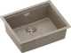 SCHOCK K�chensp�le Kiruna N-100L-FB Cristadur� Nano-Granitsp�le fl�chenb�ndig Green Line mit Drehexcenter