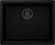 SCHOCK K�chensp�le Kiruna N-100L allBlack Cristadur� Nano-Granitsp�le Green Line mit Drehexcenter Black-Edition