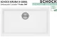 SCHOCK K�chensp�le Kiruna N-100XL Cristadur� Nano-Granitsp�le Green Line mit Drehexcenter