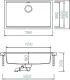 SCHOCK K�chensp�le Kiruna N-100XL Cristadur� Nano-Granitsp�le Green Line mit Drehexcenter