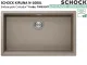 SCHOCK K�chensp�le Kiruna N-100XL Cristadur� Nano-Granitsp�le Green Line mit Drehexcenter