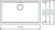 SCHOCK K�chensp�le Kiruna N-100XL-U Cristadur� Nano-Granitsp�le / Unterbausp�le Green Line mit Drehexcenter