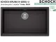 SCHOCK K�chensp�le Kiruna N-100XL-U Cristadur� Nano-Granitsp�le / Unterbausp�le Green Line mit Drehexcenter