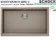 SCHOCK K�chensp�le Kiruna N-100XL-U Cristadur� Nano-Granitsp�le / Unterbausp�le Green Line mit Drehexcenter