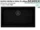 SCHOCK K�chensp�le Kiruna N-100XL-FB allBlack Cristadur� Nano-Granitsp�le fl�chenb�ndig Green Line mit Drehexcenter Black-Edition