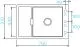 SCHOCK K�chensp�le Mono D-100XS Cristadur� Nano-Granitsp�le / Einbausp�le Green Line mit Drehexcenter
