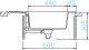 SCHOCK K�chensp�le Mono D-100XS Cristadur� Nano-Granitsp�le / Einbausp�le Green Line mit Drehexcenter