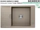 SCHOCK K�chensp�le Mono D-100XS Cristadur� Nano-Granitsp�le / Einbausp�le Green Line mit Drehexcenter
