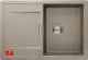 SCHOCK K�chensp�le Mono D-100S Cristadur� Nano-Granitsp�le / Einbausp�le Green Line mit Drehexcenter