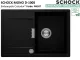 SCHOCK K�chensp�le Mono D-100S Cristadur� Nano-Granitsp�le / Einbausp�le Green Line mit Drehexcenter