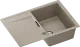 SCHOCK K�chensp�le Mono D-100S Cristadur� Nano-Granitsp�le / Einbausp�le Green Line mit Drehexcenter